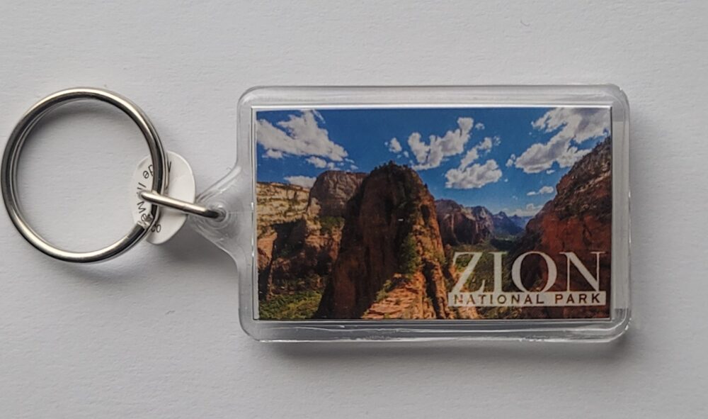 ZION NATIONAL PARK KEYCHAIN