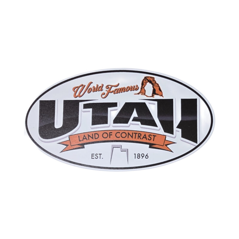Utah Sticker Land Of Contrast