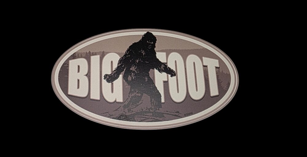 Bigfoot Sticker