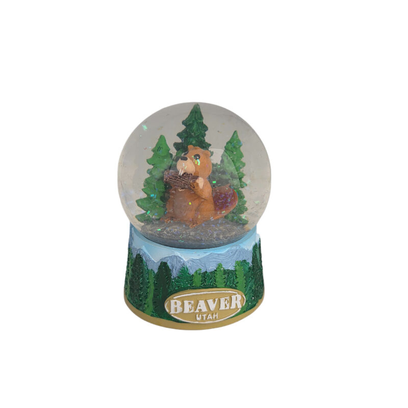 Beaver Utah Snow Globe