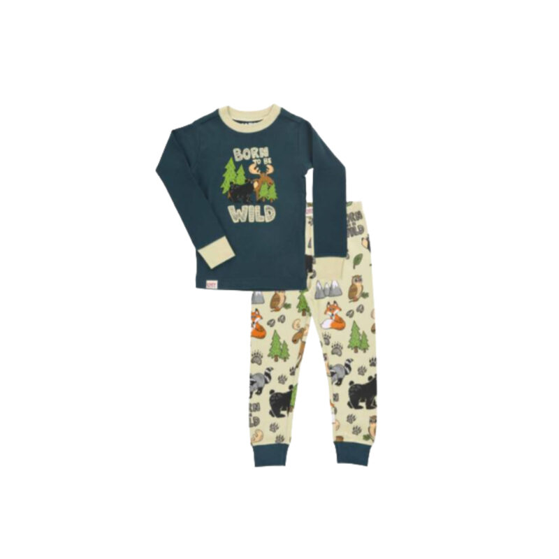 Born To Be Wild Kids PJ Set