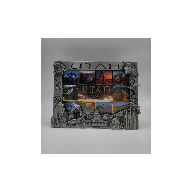 Utah Picture Frame Pewter