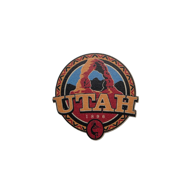 Utah Arch Magnet Wooden
