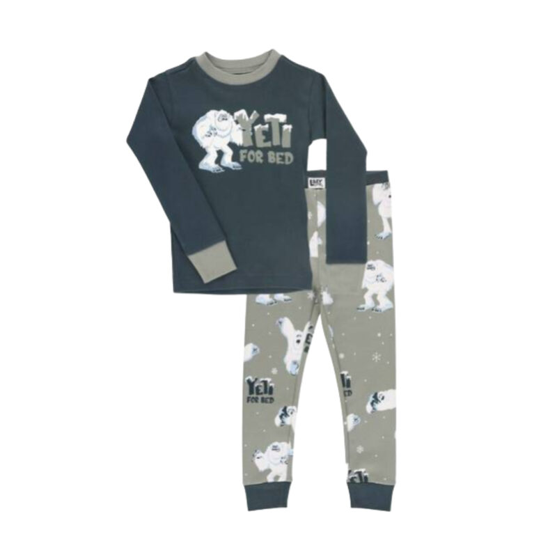 Yeti For Bed Kid PJ Set
