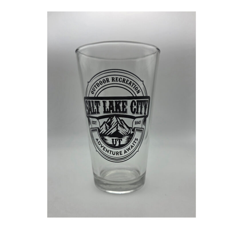 Salt Lake City Pint Glass
