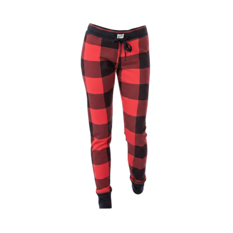 Womens Plaid Pj Leggings